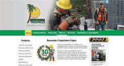 Desktop Screenshot of importadoratropico.com